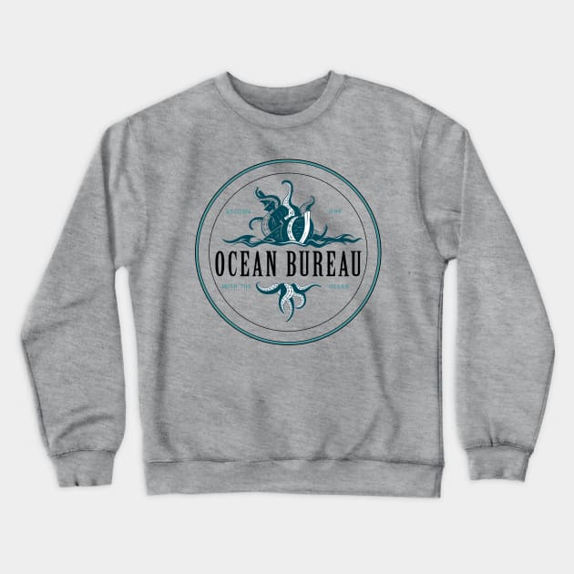 The Ocean Bureau Crewneck Sweatshirt by Mission Rejected